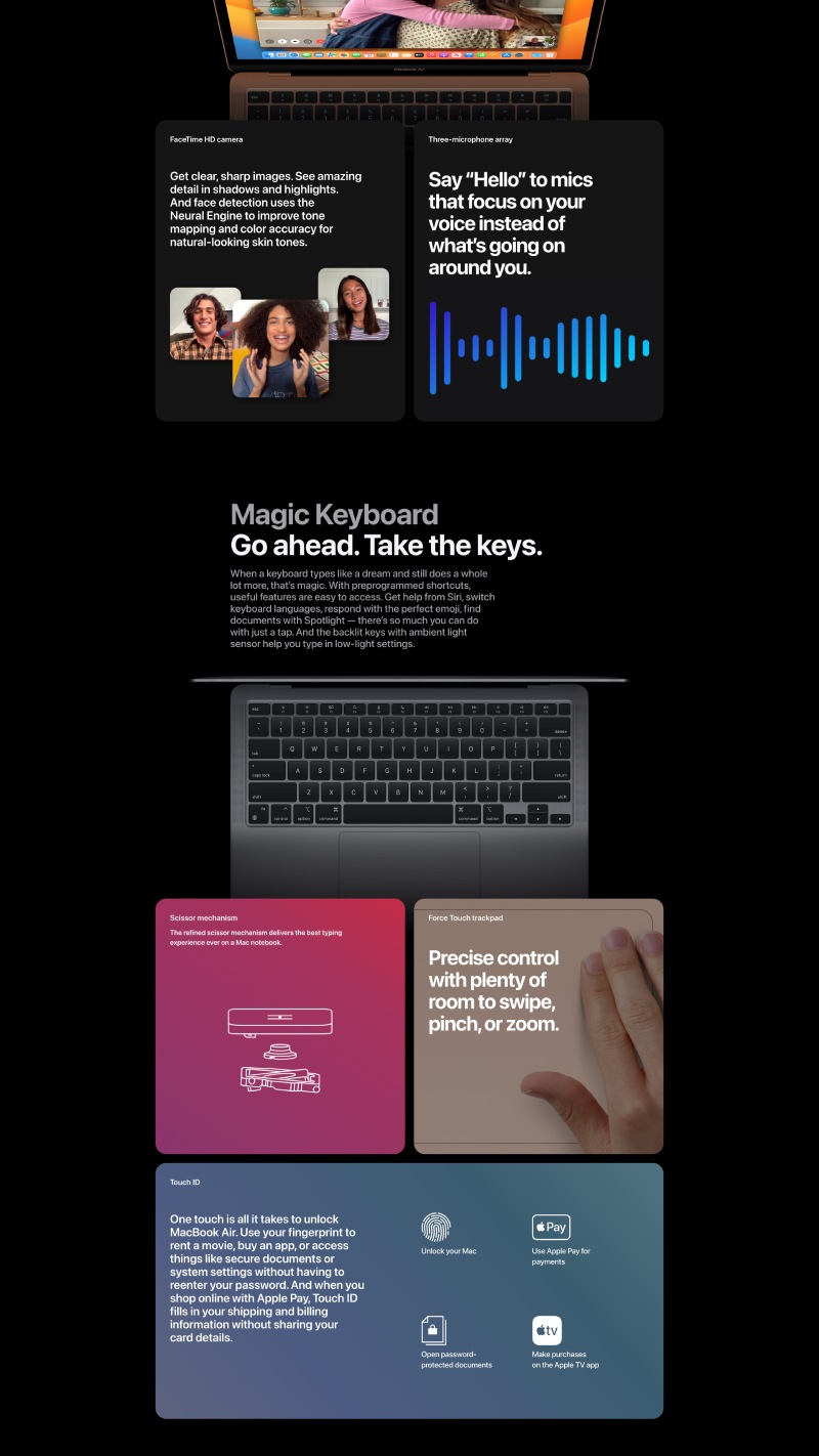 apple landing macbook 4