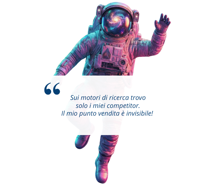 astronauta citazione google ads local