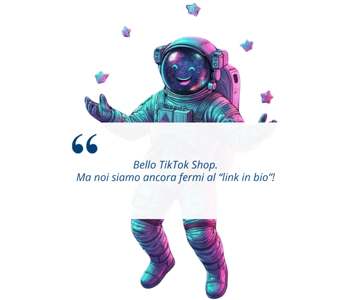 astronauta citazione tiktok shop