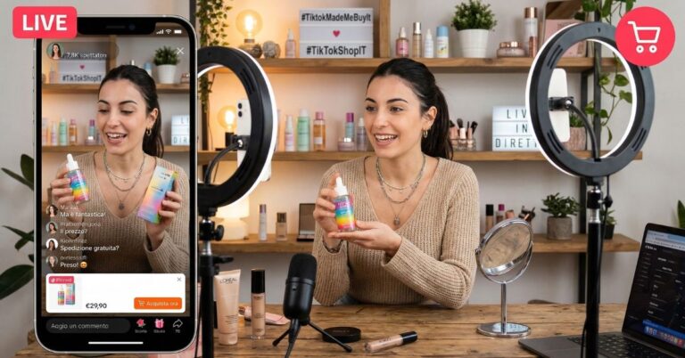 esempio ai tiktok shop