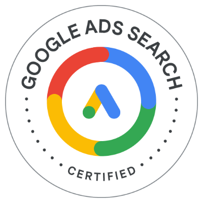 google ads search certificato