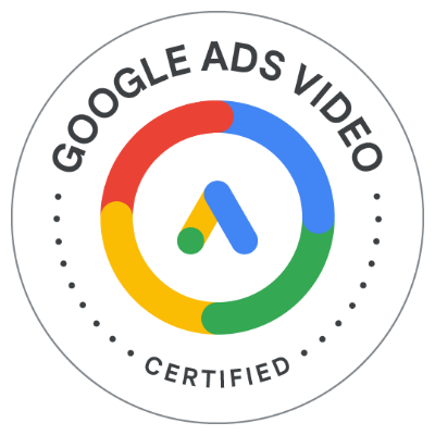 google ads video certificato